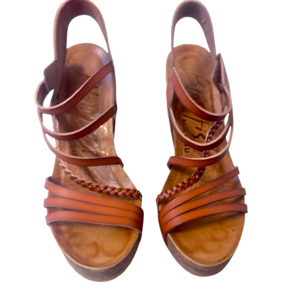 BLOWFISH Malibu Heidi platform heels women’s sandals size 9 - Picture 11 of 16